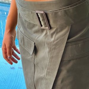 Banana republic utility skirt